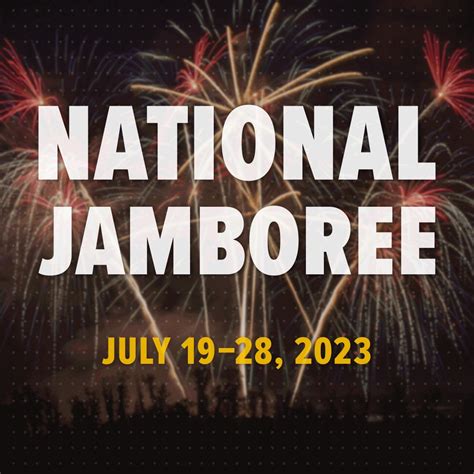 national jamboree 2023 dates